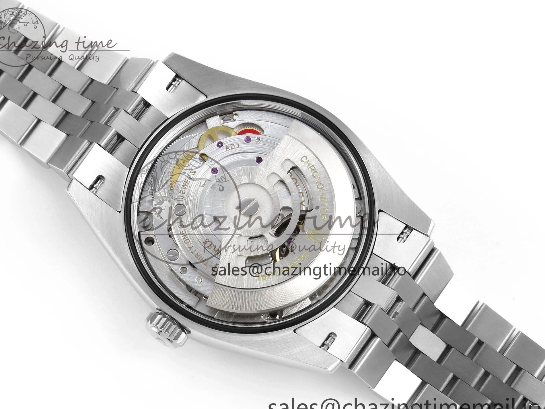 DateJust Jubilee Leaf A3235 Bracelet Edition EWEF on Green Dial 36 Marker Stick 126234 Best 0307